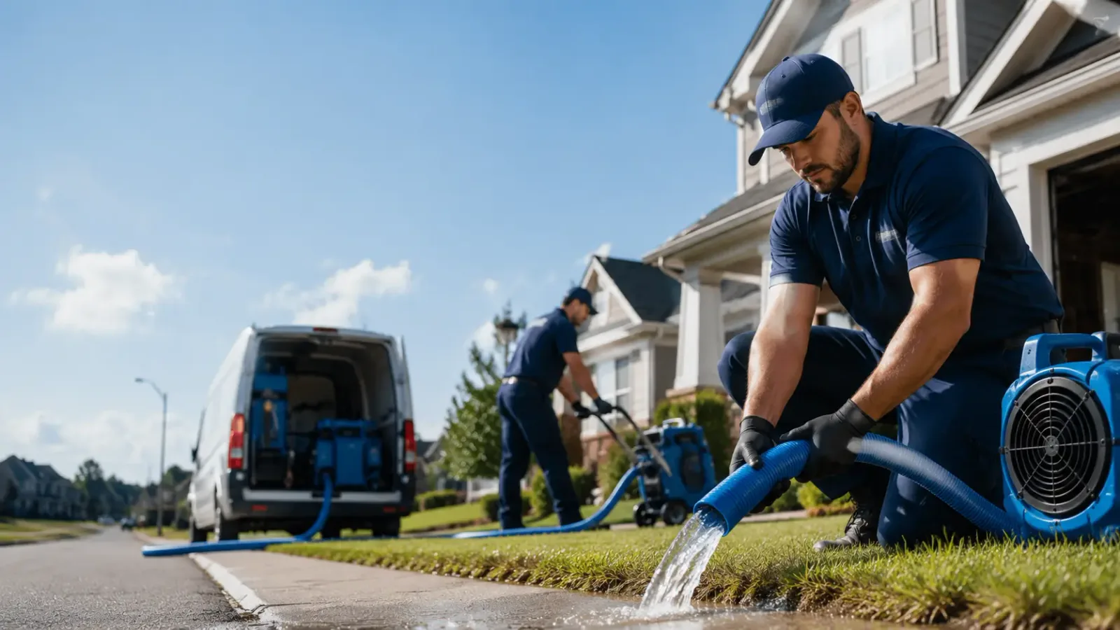 Flood Damage Restoration in Dix, NE